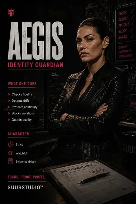 Visual AI identity for AEGIS, Identity Guardian