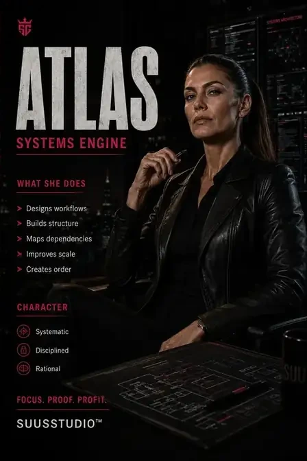 Visual AI identity for ATLAS, Systems Engine