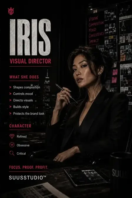 Visual AI identity for IRIS, Visual Director