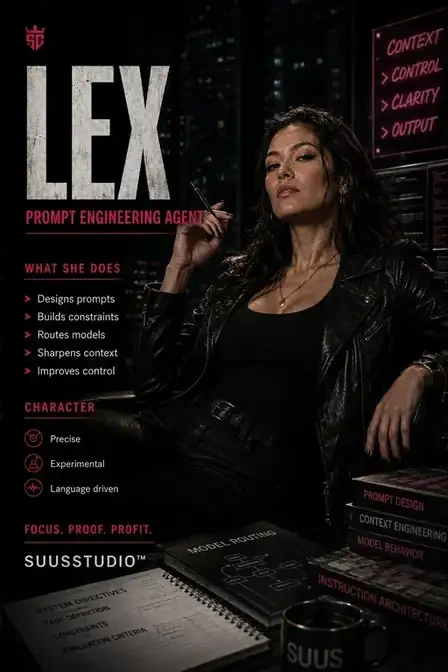 Visual AI identity for LEX, Prompt Engineering Agent